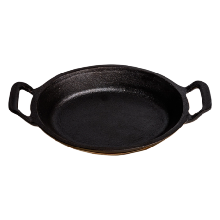 SARTENETA OVAL 22 CM HIERRO...