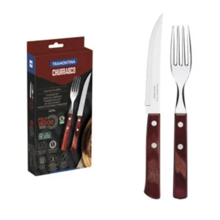 JUEGO PARA ASADO 12 PZAS...