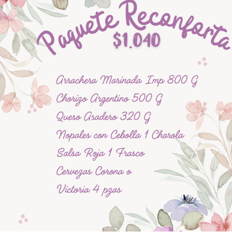 PAQUETE RECONFORTA